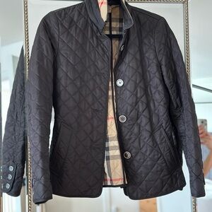 Burberry Dark Quilted Jacket